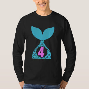 Kinder 4 Jahre alt Mädchen Zweite 4. Geburtstag Me T-Shirt