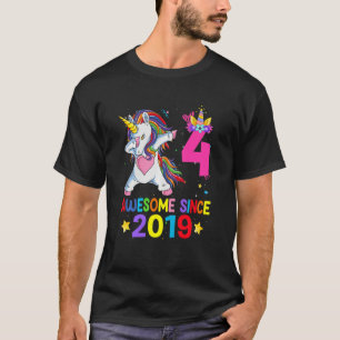 Kinder 4 Jahre Alte Geschenke Mädchen Teens Klette T-Shirt