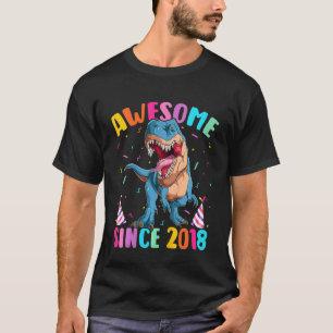 Kinder 4 Jahre alter Dinosaurier Phantastisch seit T-Shirt