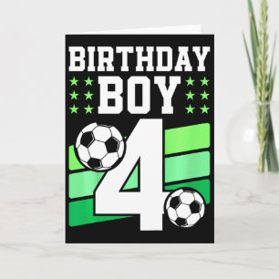 Kinder 4 Jahre alter Junge 4. Geburtstagsgeschenk  Karte
