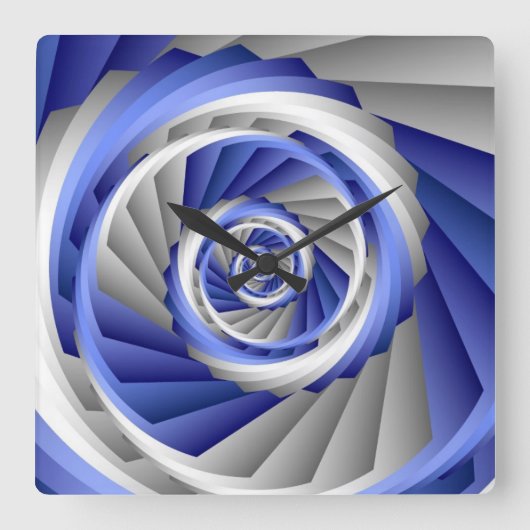 KINDER 4 WALL QUADRATISCHE WANDUHR (Vorderseite)