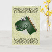 Kinder 4TH Geburtstag 3D Dinosaurier Karte (Gelbe Blume)