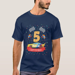Kinder 5. Fünfte 5. Fünf Jahre alter Glückwunsch z T-Shirt