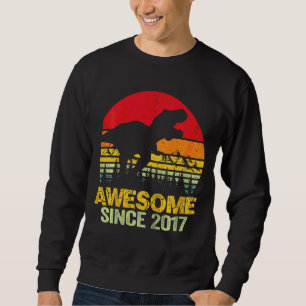Kinder 5. Geburtstag Dinosaurier Trex Phantastisch Sweatshirt