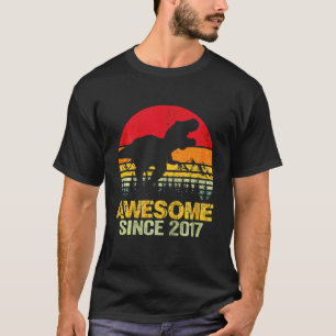 Kinder 5. Geburtstag Dinosaurier Trex Phantastisch T-Shirt