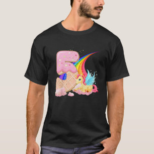 Kinder 5. Geburtstag für kleine Mädchen, die einho T-Shirt