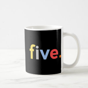 Kinder 5. Geburtstag Junge 5 5 Jahre alt 5 Geschen Kaffeetasse