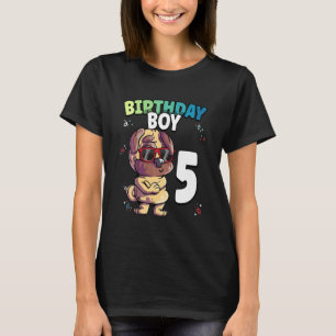 Kinder 5. Geburtstag Junge 5 Jahre alt 1 T-Shirt