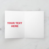 Kinder 5. Geburtstagskarte - Personalisierte Kinde Karte (Innenseite)