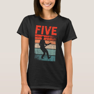 Kinder 5 Jahre alt 5. Geburtstag Junge Gitarre Spi T-Shirt