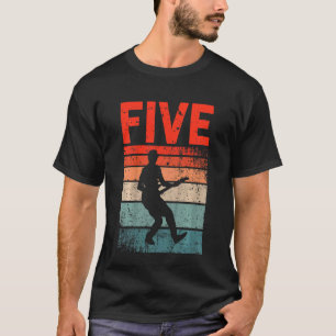 Kinder 5 Jahre alt 5 Jahre Geburtstag Junge Gitarr T-Shirt