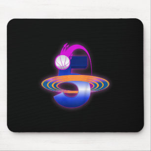 Kinder 5 Jahre alt Basketball 5. Geburtstag Teil Mousepad