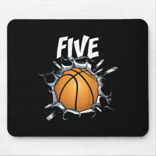 Kinder 5 Jahre alt Basketball Geburtstagsparty The Mousepad