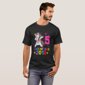 Kinder 5 Jahre Junge Teens Klettern 5th B T-Shirt (Vorne ganz)