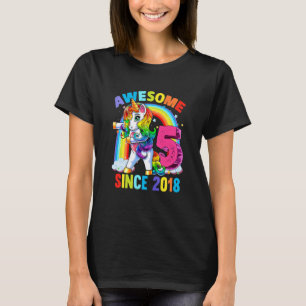 Kinder 5 Jahre Junge Teens Klettern 5th B T-Shirt