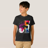 Kinder 5 Jahre Phantastischen Bowlings 5. Geburtst T-Shirt (Vorne ganz)