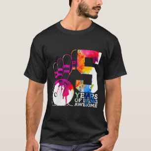 Kinder 5 Jahre Phantastischen Bowlings 5. Geburtst T-Shirt