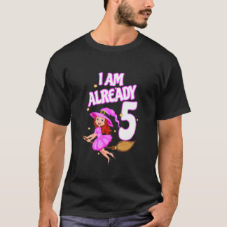 Kinder 5Das Geburtstagsmädchen Geschenk - Ich bin T-Shirt