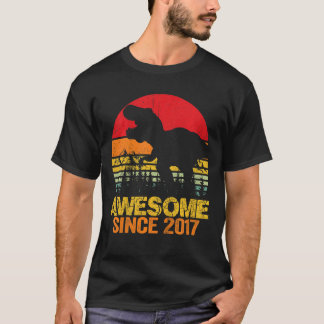 Kinder 5th Birthday Boy Dinosaurier Trex 5 Jahre a T-Shirt