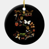 Kinder 5th Birthday Bugs Insects Beetles Boys Girl Keramik Ornament (Hinten)