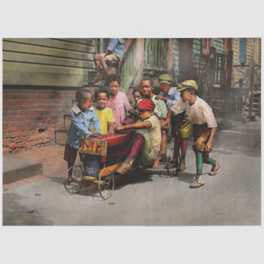 Kinder - 5x Charme 1915 Seidenpapier (Vorderseite)