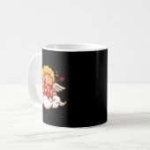 Kinder 6 7 Meme Sechs Sieben Kuschel 67 Valentinst Kaffeetasse (Vorderseite Links)