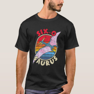 Kinder 6. Geburtstag 6. o Saurus I Pterodactylus I T-Shirt
