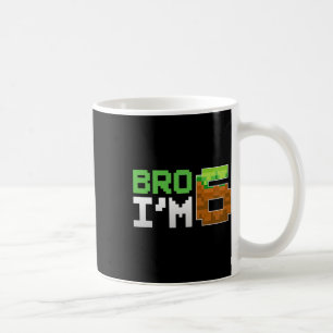 Kinder 6. Geburtstag Junge Bruder Ich bin 6 Jahre Kaffeetasse