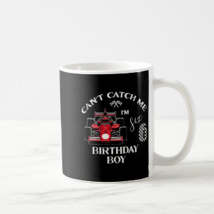 Kinder 6. Geburtstags-Rennwagen-Bday-Junge Kann Mi Kaffeetasse