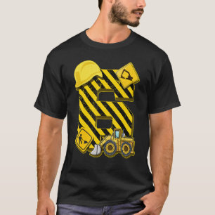 Kinder 6. Geburtstagsgraben I 6 Jahre Bauausgrabun T-Shirt
