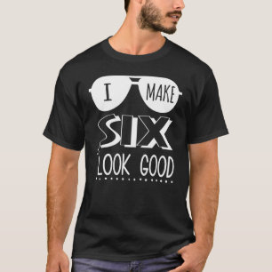Kinder 6 Jahre alt 6 Geburtstag Ich mache 6 L gut. T-Shirt
