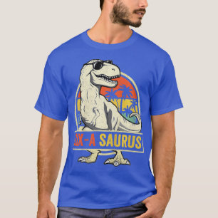 Kinder 6 Jahre alt Dinosaurier Geburtstag 6. Rex D T-Shirt