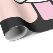 Kinder 6 Jahre alt Niedlich Caticorn Katze Unicorn Geschenkpapier (Rolleneckpunkt)