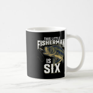 Kinder 6 Jahre alte Fischen Geburtstagsfeier Fisch Kaffeetasse