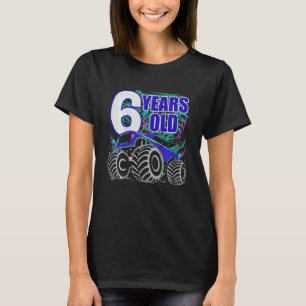 Kinder 6 Jahre Geburtstagsmonster-LKW für Jungen u T-Shirt