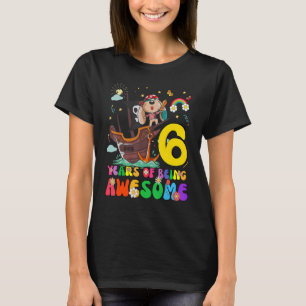 Kinder 6 Jahre Jungen Mädchen Piraten Junge 6. T-Shirt