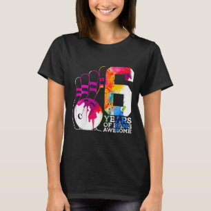 Kinder 6 Jahre Phantastischer Bowling 6. Geburtsta T-Shirt