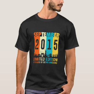 Kinder 6 limitierte Edition, hergestellt im Septem T-Shirt