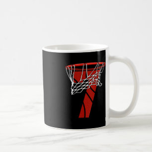 Kinder 7. Geburtstag Basketball - Sieben Jahre Ges Kaffeetasse