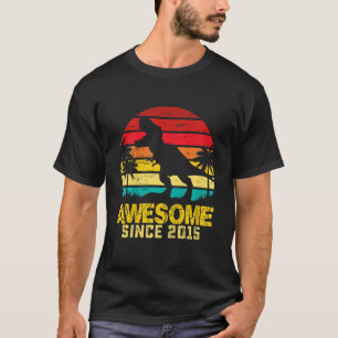 Kinder 7. Geburtstag Dinosaurier Phantastisch 2015 T-Shirt