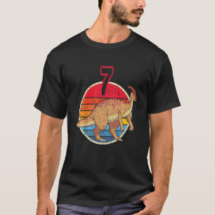Kinder 7. Geburtstag I Parasaurolophus I Familienm T-Shirt