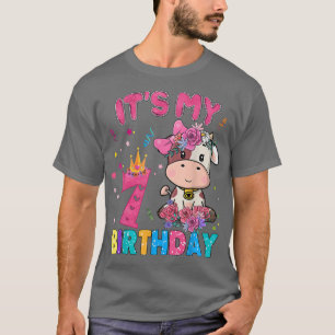 Kinder 7 Jahre alt 7. Geburtstagskinder Mädchen Ph T-Shirt