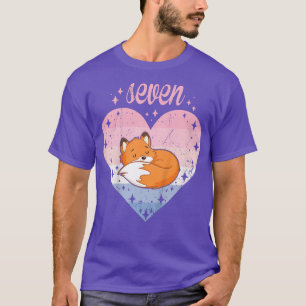 Kinder 7 Jahre alt Niedlich für Geburtstagskinder T-Shirt
