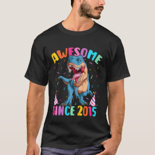 Kinder 7 Jahre alter Dinosaurier Phantastisch seit T-Shirt