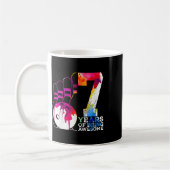 Kinder 7 Jahre Phantastischer Bowling 7. Geburtsta Kaffeetasse (Links)