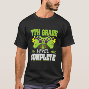 Kinder 7. Klasse Vollständiger Abschluss T-Shirt
