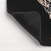 Kinder 7th Birthday Basketball I m 7 Boy Girl 6th  Mousepad (Ecke)