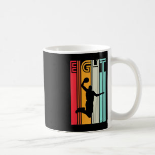 Kinder 8. Geburtstag Basketball Lover Geschenk 8 J Kaffeetasse