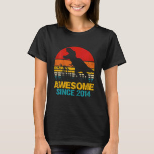 Kinder 8 Jahre alt Dinosaurier Phantastisch seit 2 T-Shirt