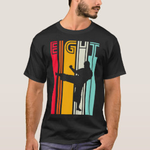 Kinder 8 Jahre Geburtstagsgeschenk Karate Retro Ta T-Shirt
